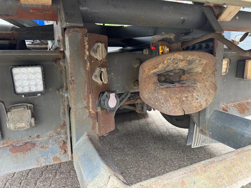 Camion benne, Camion grue DAF CF 85.360 8X2 3 Zijdige kipper HIAB 16 t/m kraan AHK Top condition: photos 13