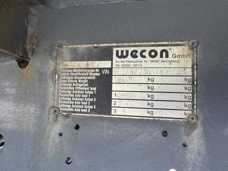 Camion fourgon DAF XF 460 6X2 Jumbo Volume kombi Standairco Hefdak 8.1 + 7.8M 120m3: photos 17 Camion fourgon DAF XF 460 6X2 Jumbo Volume kombi Standairco Hefdak 8.1 + 7.8M 120m3: photos 17