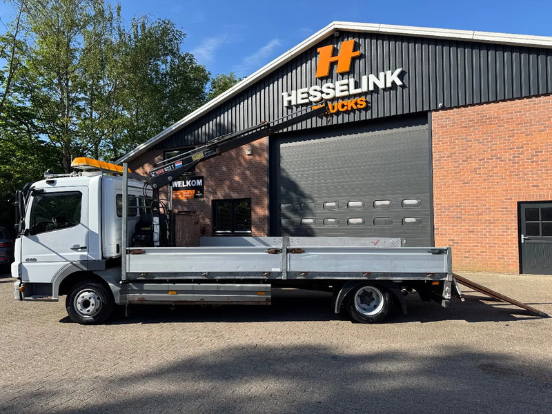 Mercedes-Benz Atego 818 Machinery transporter + Hiab Crane 288.360KM NL Truck - Camion porte-voitures, Camion grue: photos 2 Mercedes-Benz Atego 818 Machinery transporter + Hiab Crane 288.360KM NL Truck - Camion porte-voitures, Camion grue: photos 2