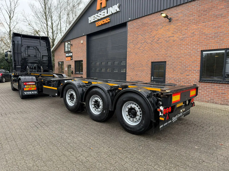 Pacton 2x20/30/40/45 FT Multi Liftas SAF Schijfremmen NL Trailer APK/TUV 14-02-2026 - Semi-remorque porte-conteneur/ Caisse mobile: photos 2 Pacton 2x20/30/40/45 FT Multi Liftas SAF Schijfremmen NL Trailer APK/TUV 14-02-2026 - Semi-remorque porte-conteneur/ Caisse mobile: photos 2