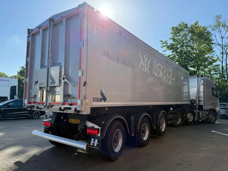 Stas SA345K 60m3 Vol-alu Klep/deuren 10 tons assen Liftas Stuuras Nieuwe apk tot 23-6-2026 - Semi-remorque benne: photos 1 Stas SA345K 60m3 Vol-alu Klep/deuren 10 tons assen Liftas Stuuras Nieuwe apk tot 23-6-2026 - Semi-remorque benne: photos 1