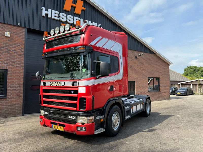 Scania R124-420 Topline Retarder Hydraulic NL Truck! - Tracteur routier: photos 1 Scania R124-420 Topline Retarder Hydraulic NL Truck! - Tracteur routier: photos 1