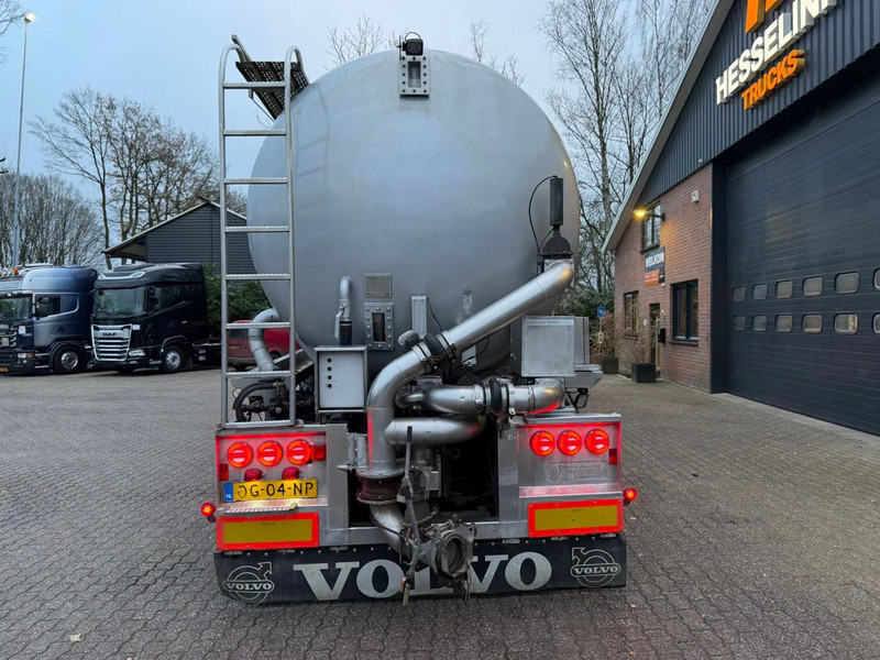 Vogelzang 36.5m3 RVS Mestoplegger Geijkte weging Bemonstering 2x Stuuras - Semi-remorque citerne: photos 5 Vogelzang 36.5m3 RVS Mestoplegger Geijkte weging Bemonstering 2x Stuuras - Semi-remorque citerne: photos 5