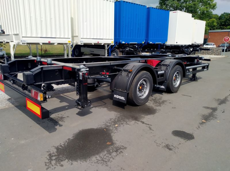 Kögel BDF-System, Maxi gekröpftes Zugrohr, ohne Zulassung. - Remorque porte-conteneur/ Caisse mobile: photos 1 Kögel BDF-System, Maxi gekröpftes Zugrohr, ohne Zulassung. - Remorque porte-conteneur/ Caisse mobile: photos 1