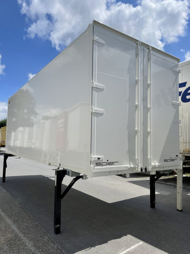 Spier Plywood-Wechselkoffer, BDF-System, 7.450 mm lang. - Carrosserie fourgon: photos 1 Spier Plywood-Wechselkoffer, BDF-System, 7.450 mm lang. - Carrosserie fourgon: photos 1