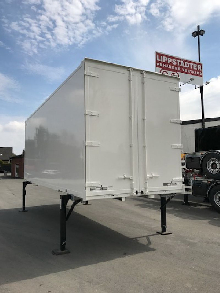 Spier Plywood-Wechselkoffer, BDF-System, 7.450 mm lang. - Carrosserie fourgon: photos 1 Spier Plywood-Wechselkoffer, BDF-System, 7.450 mm lang. - Carrosserie fourgon: photos 1