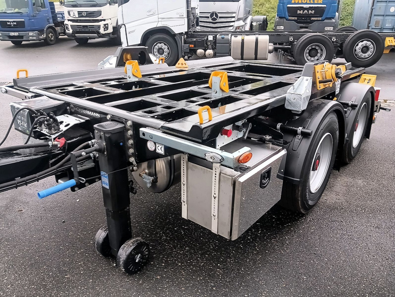 Hüffermann 2-A-MINI-CARRIER SAFETYFIX VERZINKT FULLOPTION - Remorque ampliroll/ Multibenne: photos 3 Hüffermann 2-A-MINI-CARRIER SAFETYFIX VERZINKT FULLOPTION - Remorque ampliroll/ Multibenne: photos 3