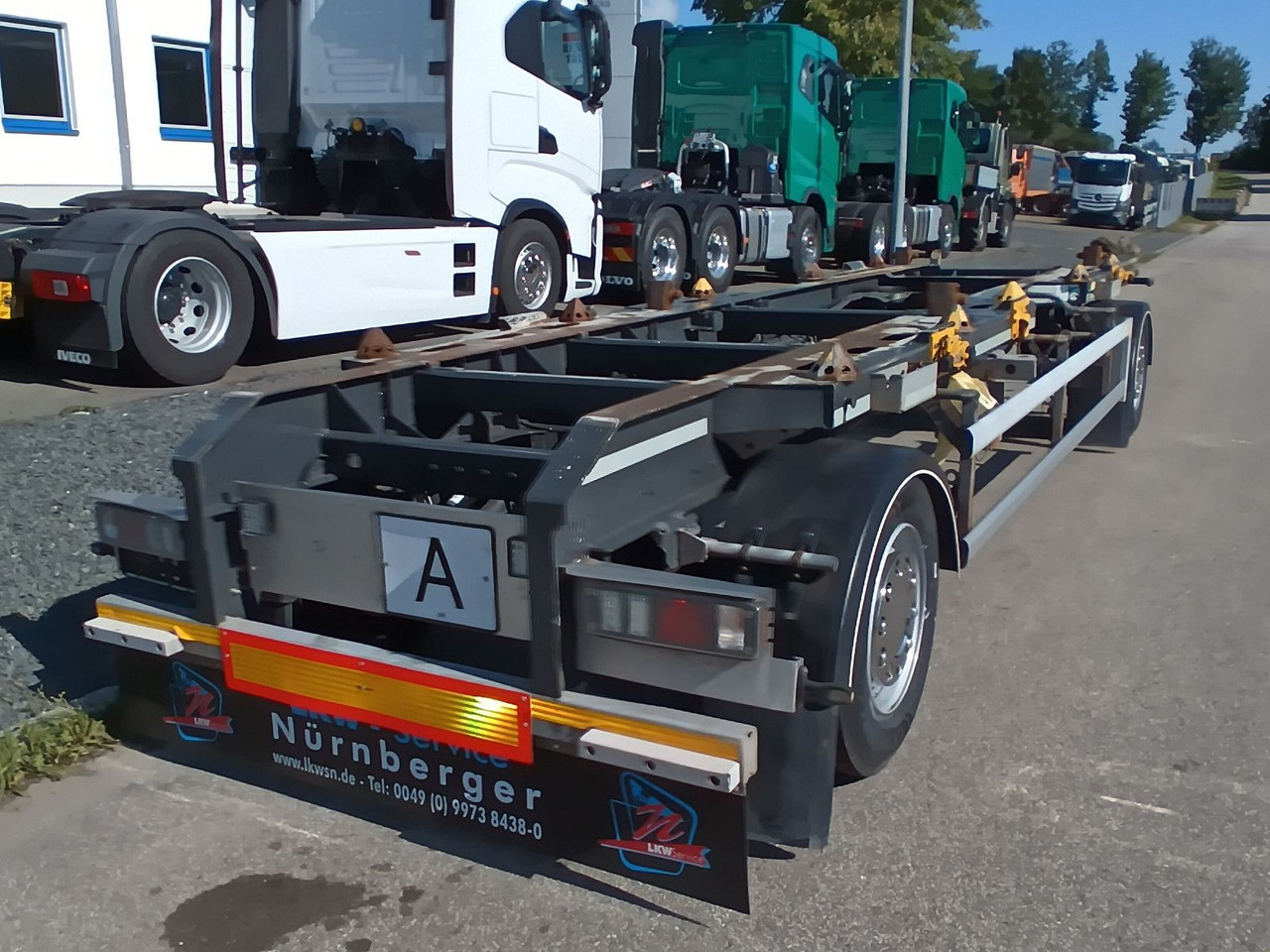 Hüffermann 2-A VARIO-CARRIER VERZINKT SAFETYFIX Reifen/TÜV - Remorque ampliroll/ Multibenne: photos 4 Hüffermann 2-A VARIO-CARRIER VERZINKT SAFETYFIX Reifen/TÜV - Remorque ampliroll/ Multibenne: photos 4