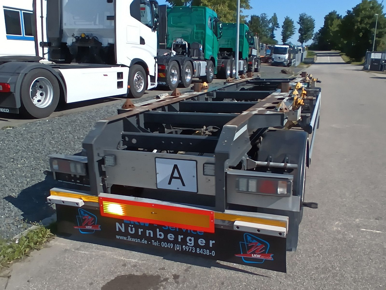 Hüffermann 2-A VARIO-CARRIER VERZINKT SAFETYFIX Reifen/TÜV - Remorque ampliroll/ Multibenne: photos 1 Hüffermann 2-A VARIO-CARRIER VERZINKT SAFETYFIX Reifen/TÜV - Remorque ampliroll/ Multibenne: photos 1