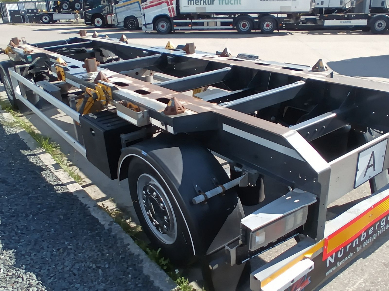 Hüffermann 2-A VARIO-CARRIER VERZINKT SAFETYFIX Reifen/TÜV - Remorque ampliroll/ Multibenne: photos 3 Hüffermann 2-A VARIO-CARRIER VERZINKT SAFETYFIX Reifen/TÜV - Remorque ampliroll/ Multibenne: photos 3