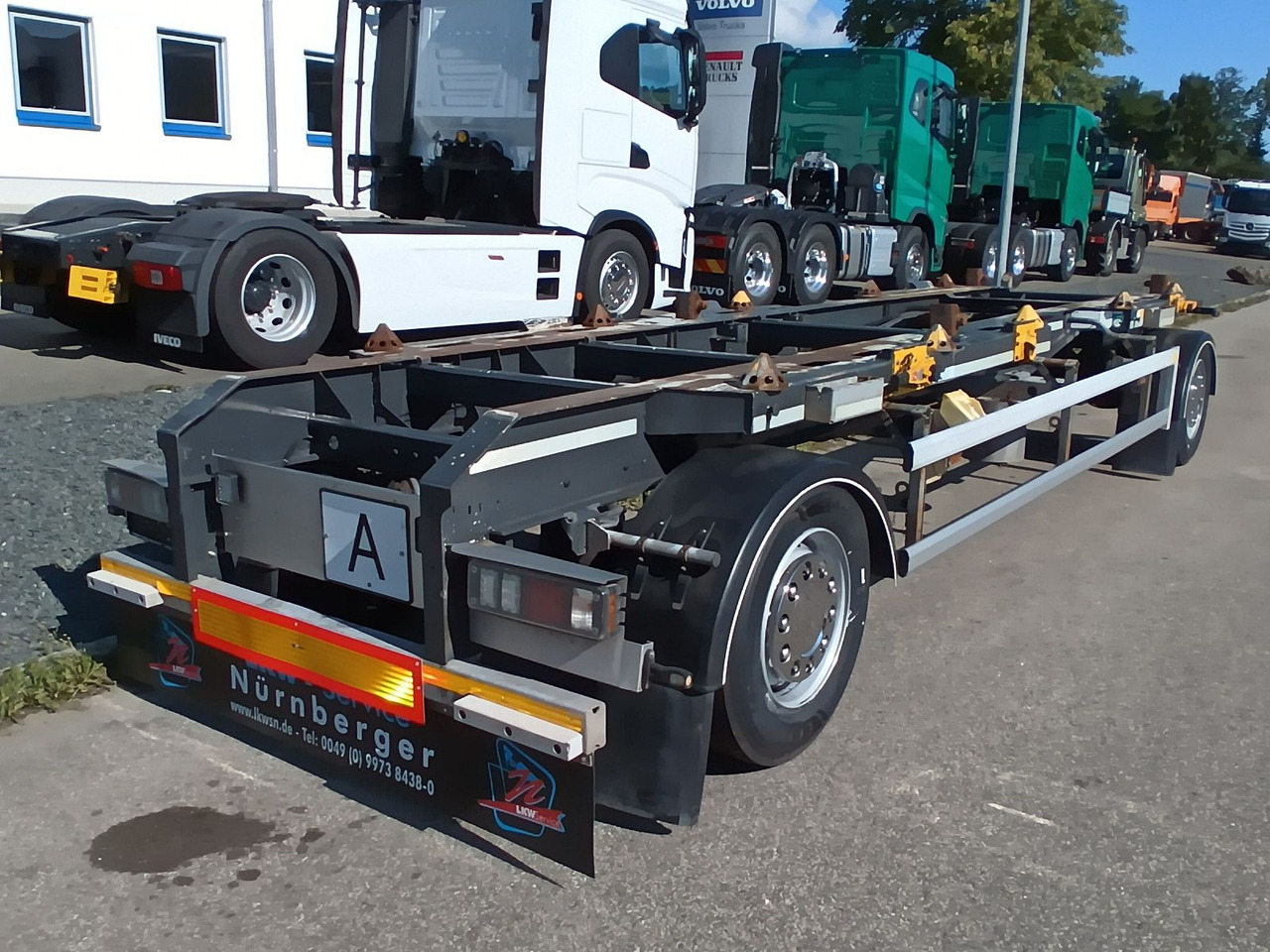Hüffermann 2-A VARIO-CARRIER VERZINKT SAFETYFIX Reifen/TÜV - Remorque ampliroll/ Multibenne: photos 5 Hüffermann 2-A VARIO-CARRIER VERZINKT SAFETYFIX Reifen/TÜV - Remorque ampliroll/ Multibenne: photos 5