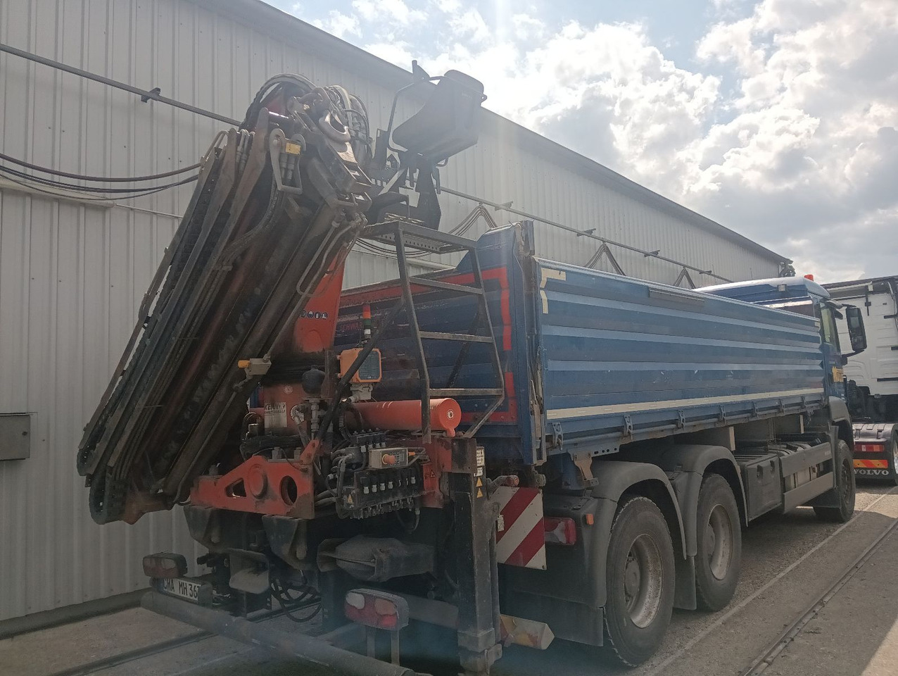 MAN TGS 26:480 6x4 BL ATLAS 240.2E-A4 3-S-Kipper - Camion benne, Camion grue: photos 2 MAN TGS 26:480 6x4 BL ATLAS 240.2E-A4 3-S-Kipper - Camion benne, Camion grue: photos 2