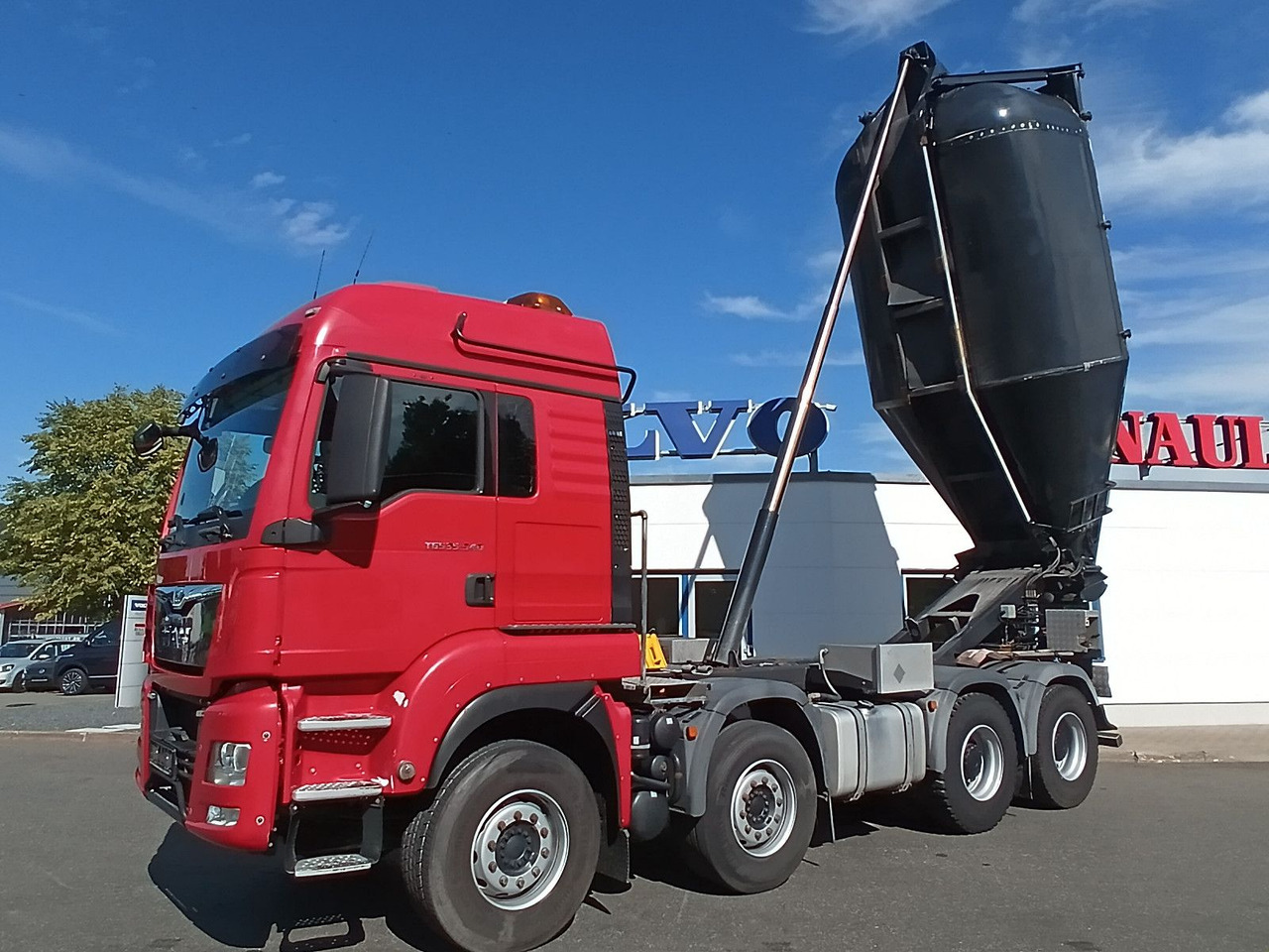 MAN TGS 35:480 8x4BL MEILLER ISO-Teerbirne RETARDER - Camion benne: photos 4 MAN TGS 35:480 8x4BL MEILLER ISO-Teerbirne RETARDER - Camion benne: photos 4