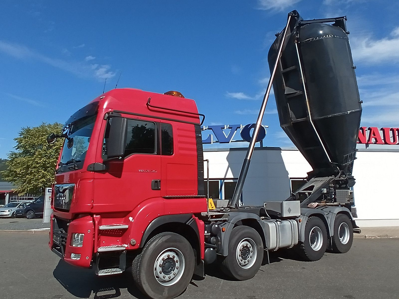 MAN TGS 35:480 8x4BL MEILLER ISO-Teerbirne RETARDER - Camion benne: photos 5 MAN TGS 35:480 8x4BL MEILLER ISO-Teerbirne RETARDER - Camion benne: photos 5