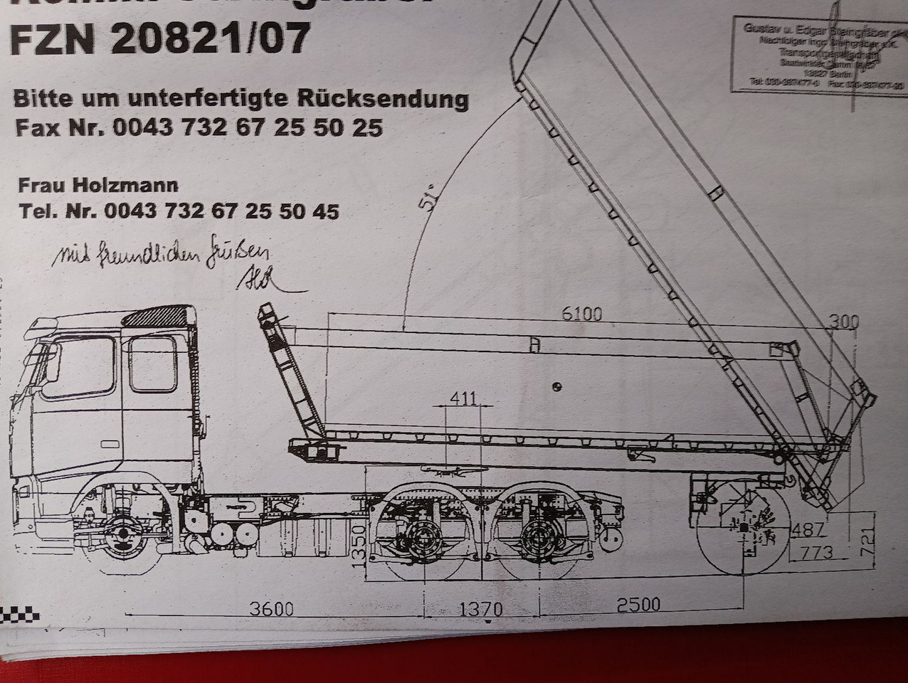 PRIMETZHOFER 1-A Lenksattel AluKippmu 4,25t 17m3 - Semi-remorque benne: photos 3 PRIMETZHOFER 1-A Lenksattel AluKippmu 4,25t 17m3 - Semi-remorque benne: photos 3