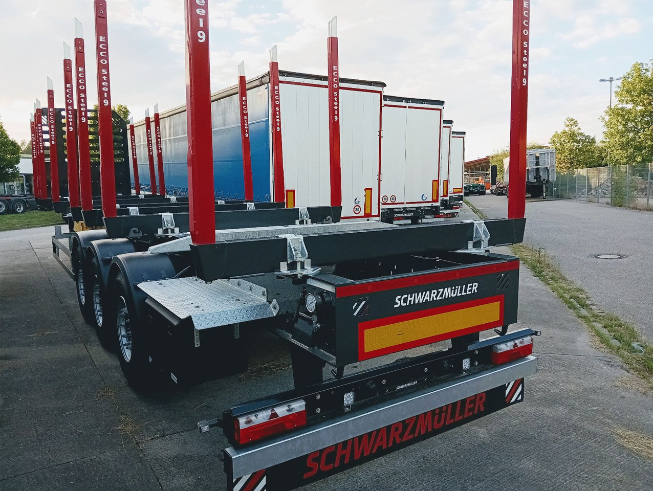Schwarzmüller 3-A Rungensattel 8xRungSchemel 5800kg NEU sofort Schwarzmüller 3-A Rungensattel 8xRungSchemel 5800kg NEU sofort - Semi-remorque grumier: photos 5 Schwarzmüller 3-A Rungensattel 8xRungSchemel 5800kg NEU sofort Schwarzmüller 3-A Rungensattel 8xRungSchemel 5800kg NEU sofort - Semi-remorque grumier: photos 5