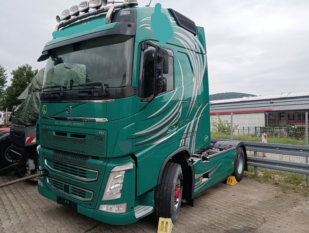 Volvo FH 500 4x2T X-Track Globe I-PARC HydraulikUNFALL - Tracteur routier: photos 1 Volvo FH 500 4x2T X-Track Globe I-PARC HydraulikUNFALL - Tracteur routier: photos 1