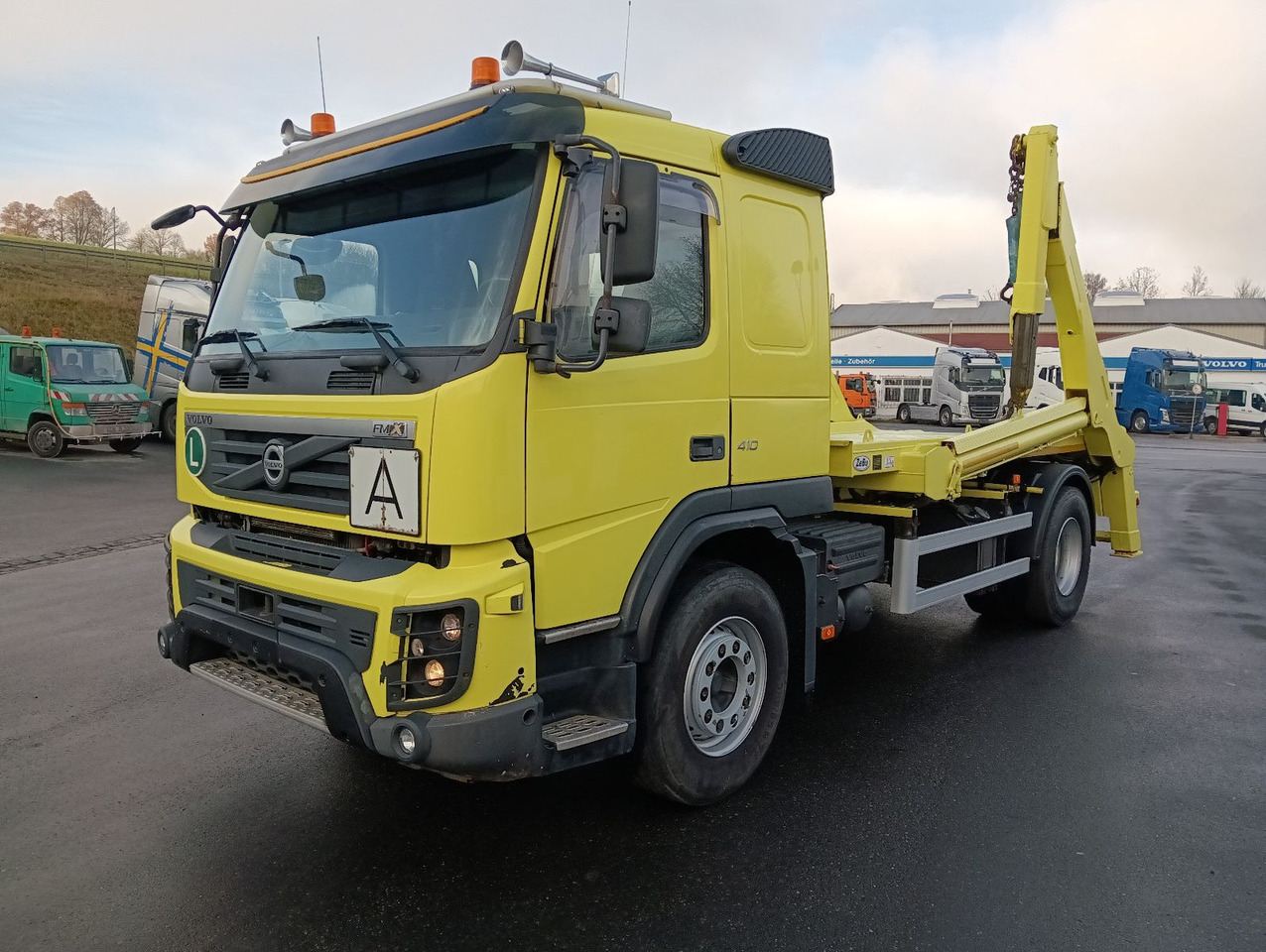 Volvo FMX 410 4x2 MEIER RATIO HAMMER AK13H TOP EUR5 - Camion benne: photos 1 Volvo FMX 410 4x2 MEIER RATIO HAMMER AK13H TOP EUR5 - Camion benne: photos 1