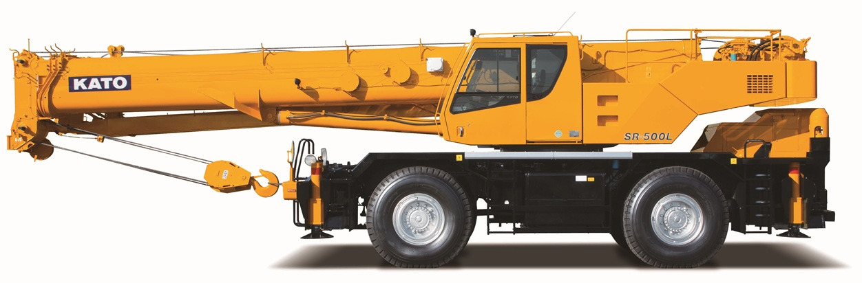 KATO SR-500L - 51 Ton Rough Terrain Crane - Grue automotrice lente: photos 5 KATO SR-500L - 51 Ton Rough Terrain Crane - Grue automotrice lente: photos 5