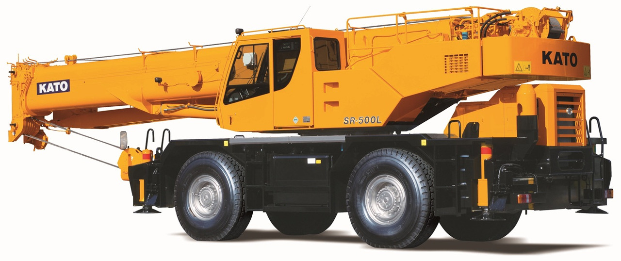KATO SR-500L - 51 Ton Rough Terrain Crane - Grue automotrice lente: photos 3 KATO SR-500L - 51 Ton Rough Terrain Crane - Grue automotrice lente: photos 3