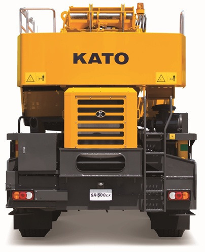 KATO SR-500Lx - 51 Ton Rough Terrain Crane with 13.7 Meter Fully Hydraulic Fly Jib - Grue automotrice lente: photos 4 KATO SR-500Lx - 51 Ton Rough Terrain Crane with 13.7 Meter Fully Hydraulic Fly Jib - Grue automotrice lente: photos 4