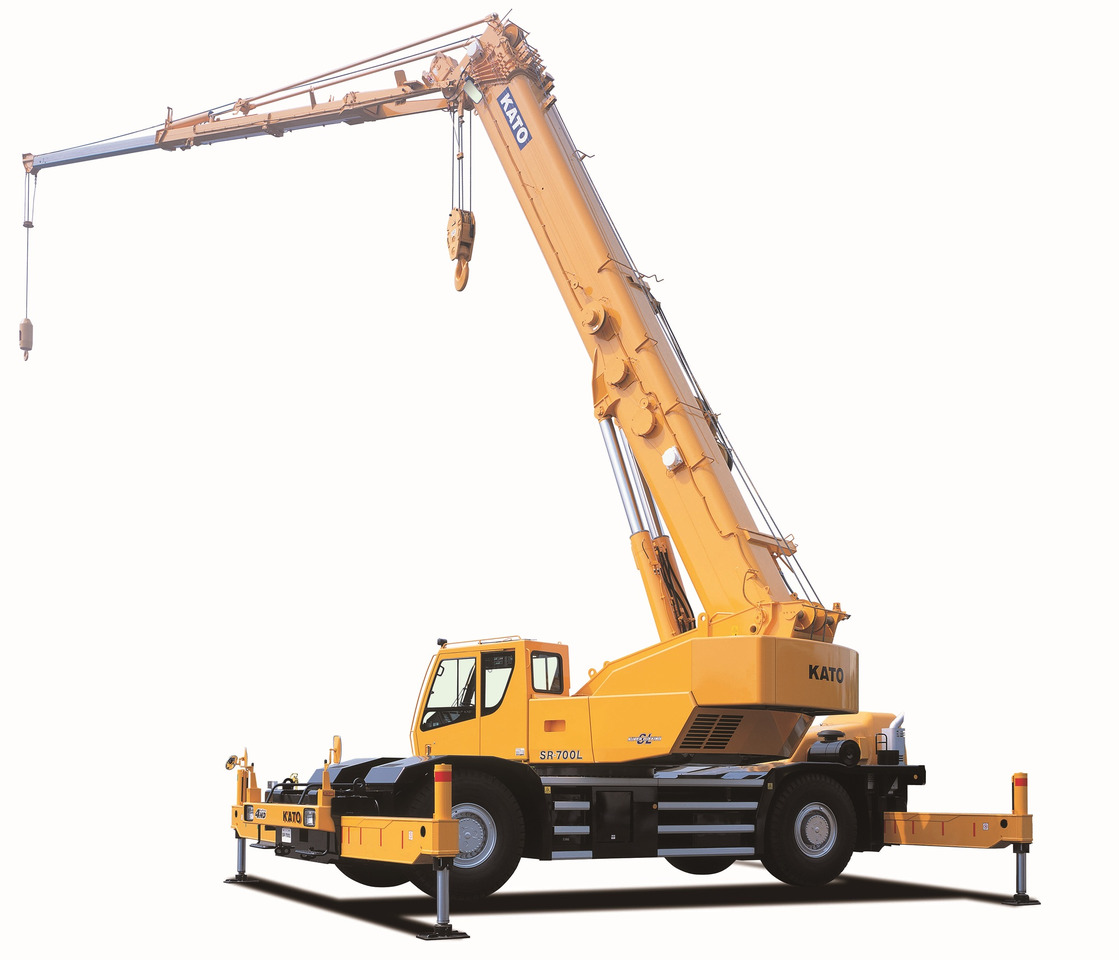 KATO SR-700L II - 70 Ton Crane with Hydraulic Fly Jib - Grue automotrice lente: photos 5 KATO SR-700L II - 70 Ton Crane with Hydraulic Fly Jib - Grue automotrice lente: photos 5