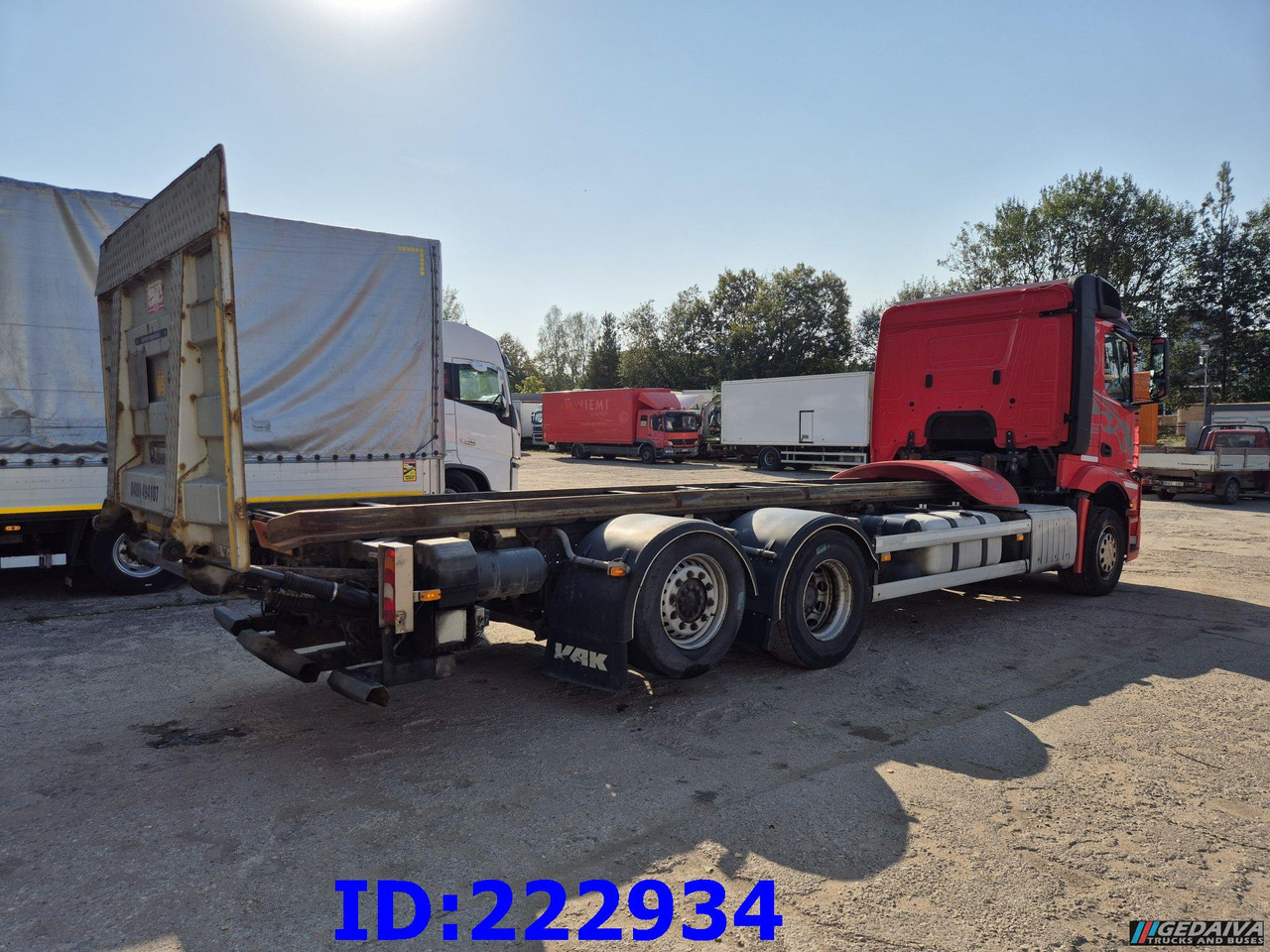 MERCEDES-BENZ Actros 2545 6x2 Euro5 - Châssis cabine: photos 5 MERCEDES-BENZ Actros 2545 6x2 Euro5 - Châssis cabine: photos 5