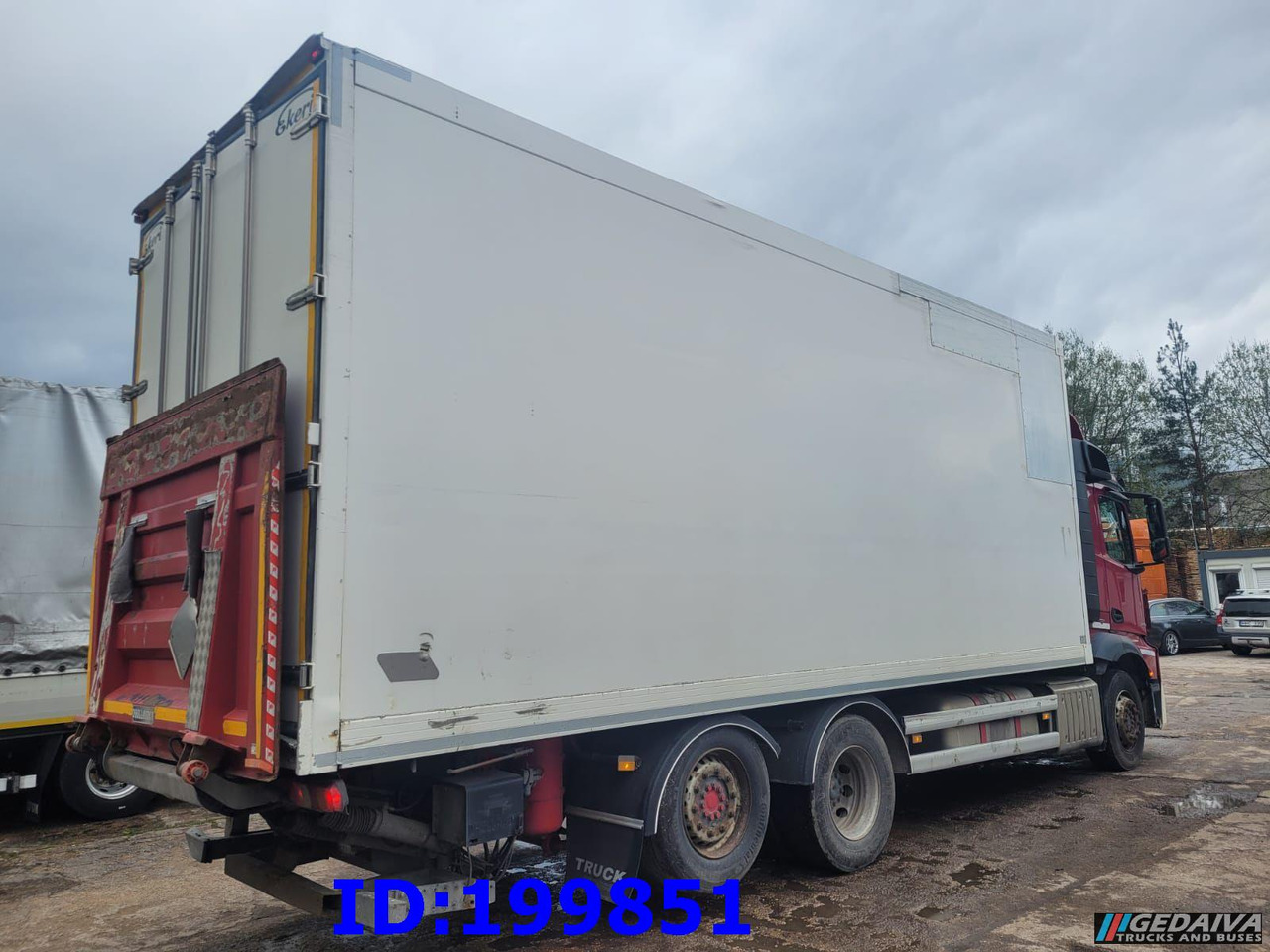 MERCEDES-BENZ Actros 2551 6x2 Euro5 - Camion fourgon: photos 5 MERCEDES-BENZ Actros 2551 6x2 Euro5 - Camion fourgon: photos 5