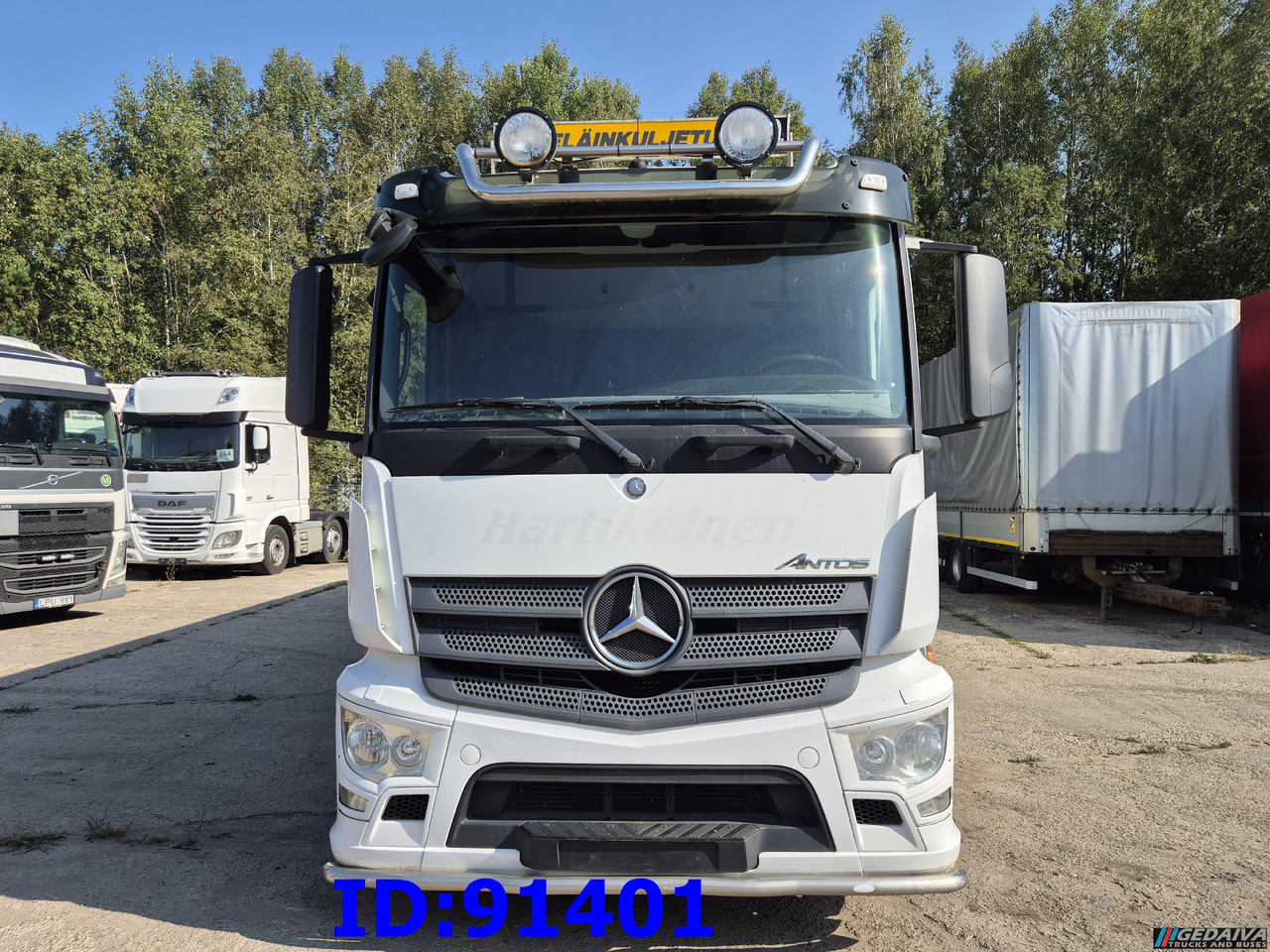 MERCEDES-BENZ Antos 2532 - 6x2 - Euro 6 - Animal transport - Camion bétaillère: photos 2 MERCEDES-BENZ Antos 2532 - 6x2 - Euro 6 - Animal transport - Camion bétaillère: photos 2