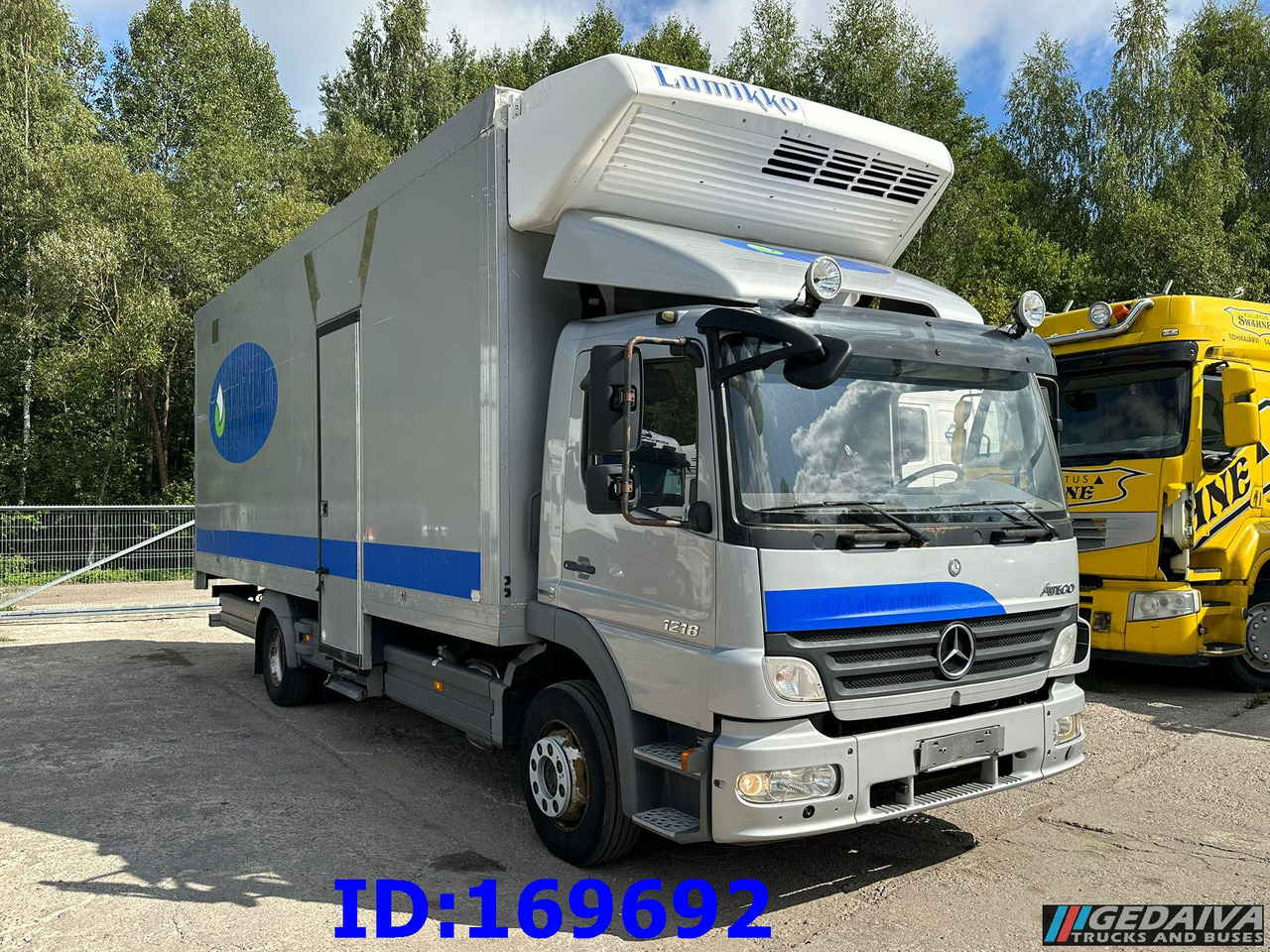 MERCEDES-BENZ Atego 1218 - Euro5 - Camion frigorifique: photos 4 MERCEDES-BENZ Atego 1218 - Euro5 - Camion frigorifique: photos 4
