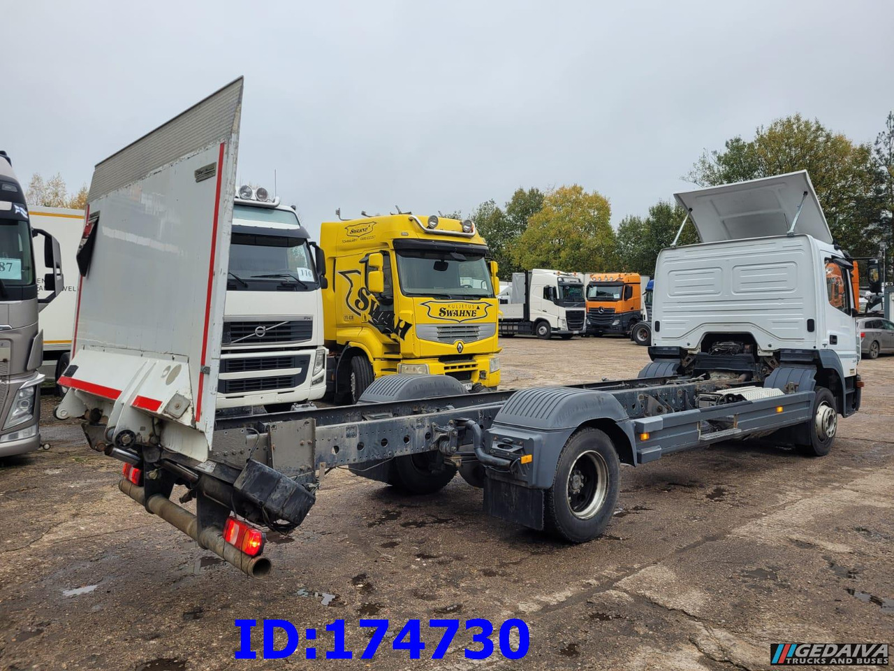 MERCEDES-BENZ Atego 1218 - Euro6 - Manual - Full Steel - Châssis cabine: photos 5 MERCEDES-BENZ Atego 1218 - Euro6 - Manual - Full Steel - Châssis cabine: photos 5