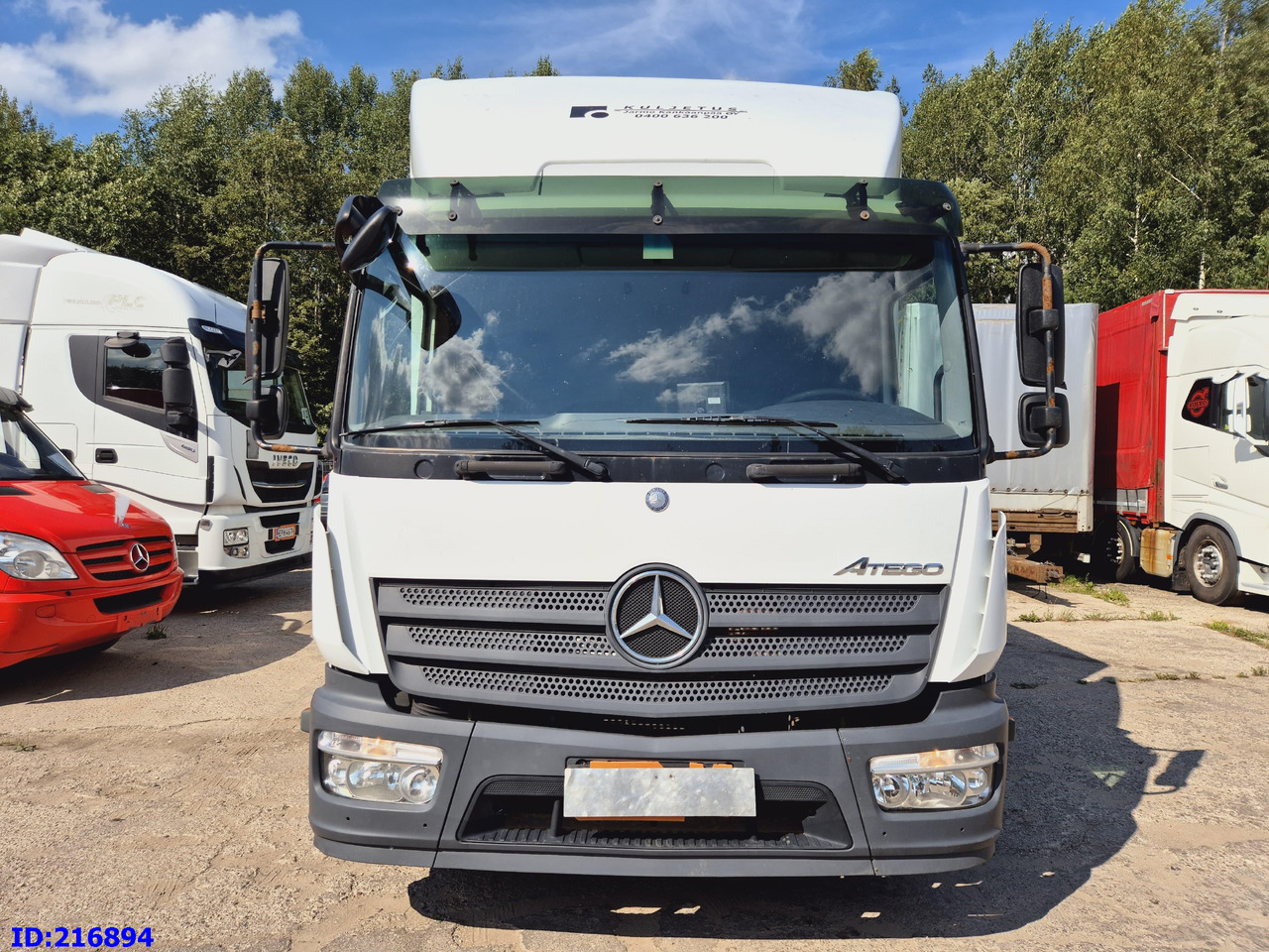 MERCEDES-BENZ Atego 818 Euro6 - Camion isothermique: photos 2 MERCEDES-BENZ Atego 818 Euro6 - Camion isothermique: photos 2
