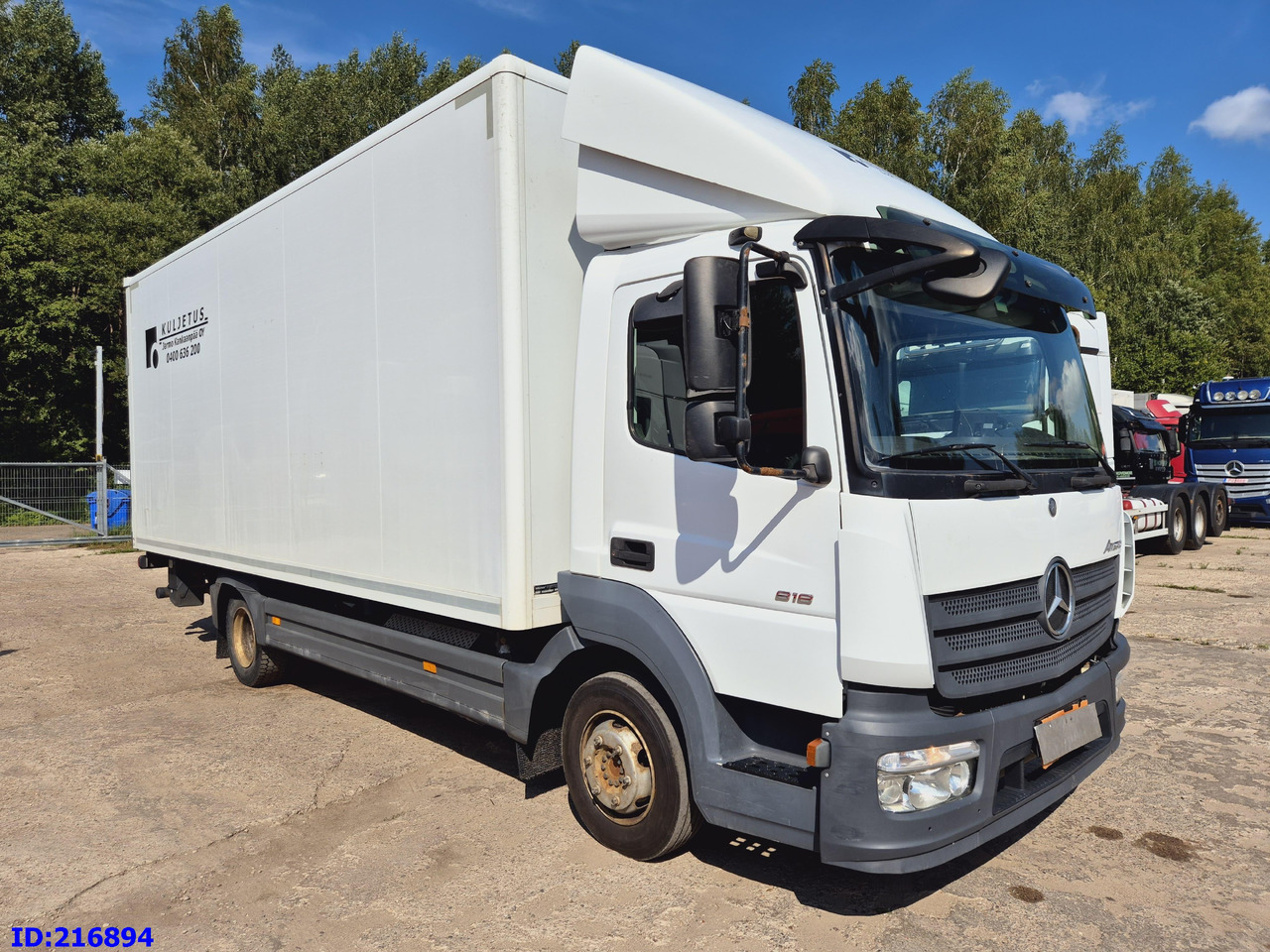 MERCEDES-BENZ Atego 818 Euro6 - Camion isothermique: photos 4 MERCEDES-BENZ Atego 818 Euro6 - Camion isothermique: photos 4