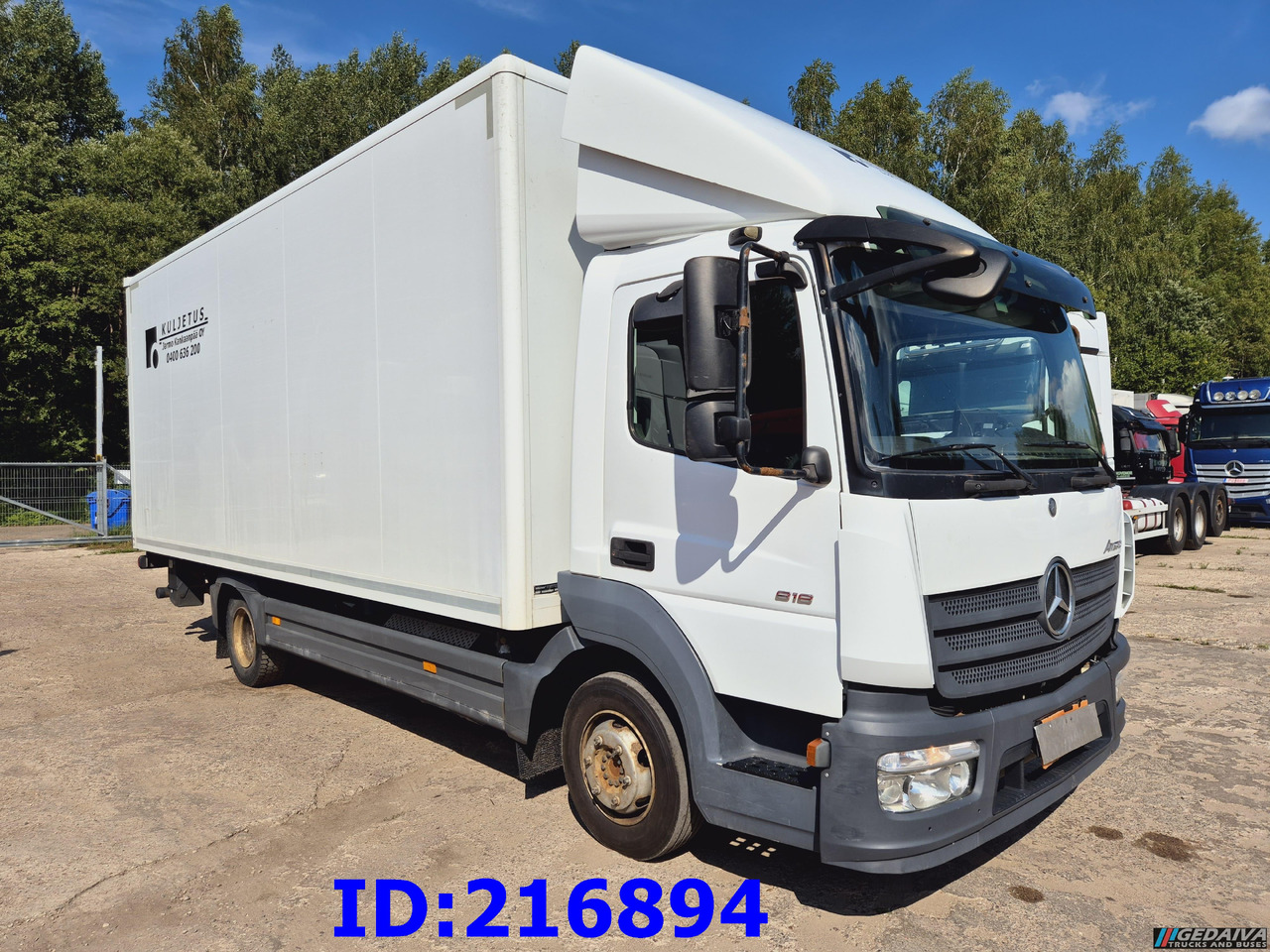 MERCEDES-BENZ Atego 818 Euro6 - Camion isothermique: photos 3 MERCEDES-BENZ Atego 818 Euro6 - Camion isothermique: photos 3