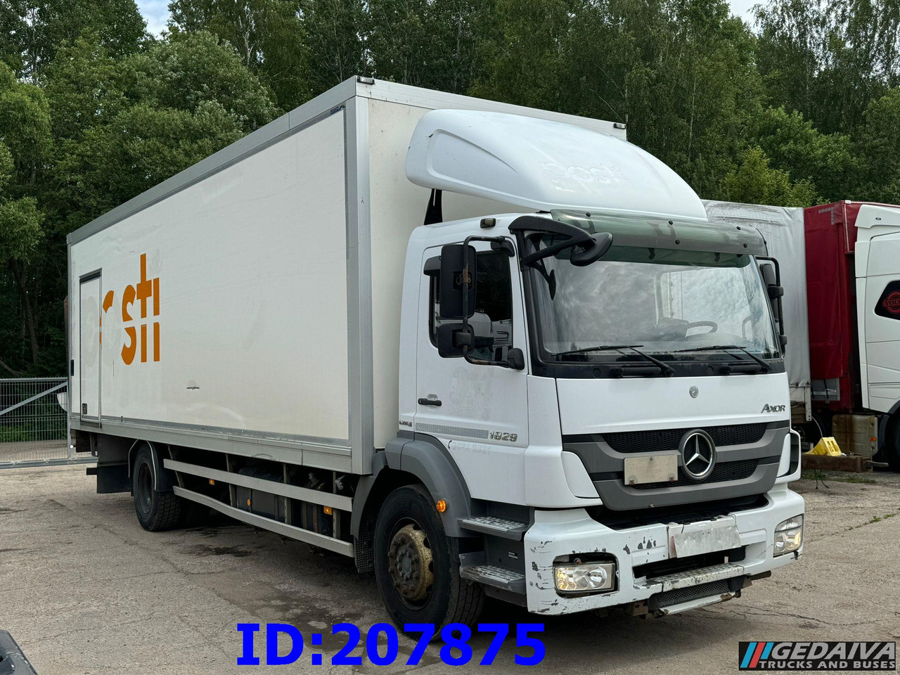 MERCEDES-BENZ Axor 1829 - Euro5 - Manual - Camion isothermique: photos 2 MERCEDES-BENZ Axor 1829 - Euro5 - Manual - Camion isothermique: photos 2