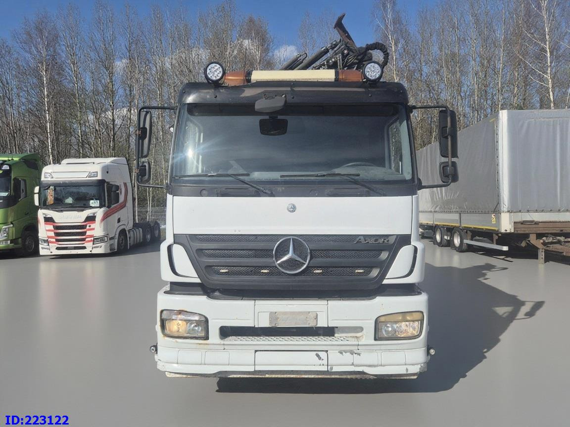 MERCEDES-BENZ Axor 2533 6x2 + Atlas 332.3E Crane - Camion benne: photos 2 MERCEDES-BENZ Axor 2533 6x2 + Atlas 332.3E Crane - Camion benne: photos 2