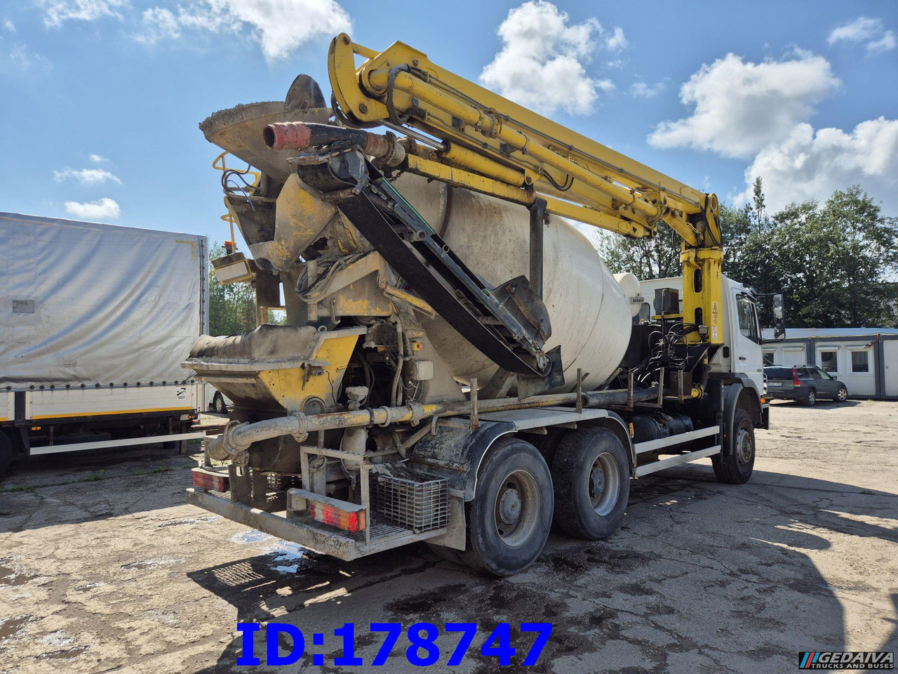 MERCEDES-BENZ Axor 2633 6x4 Schwing 750 - Camion pompe: photos 5 MERCEDES-BENZ Axor 2633 6x4 Schwing 750 - Camion pompe: photos 5