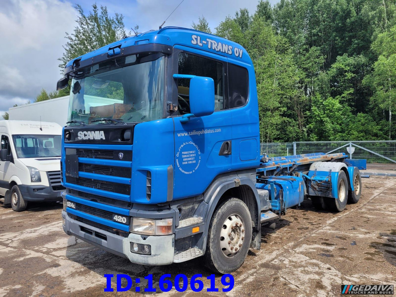 Châssis cabine SCANIA 124 420 6x2 Manual Retarder: photos 1