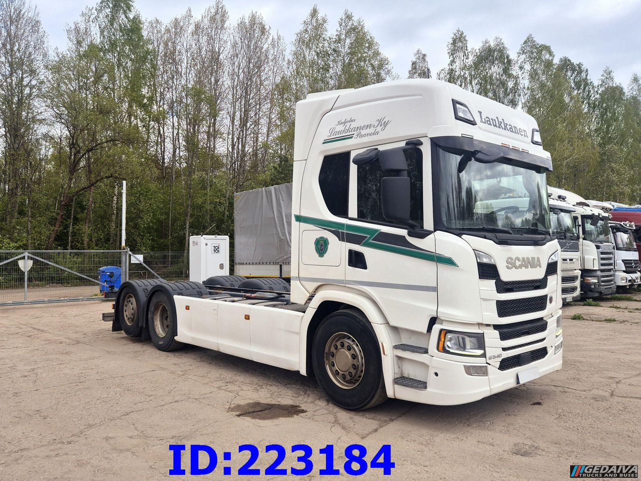 SCANIA G540 6x2 Retarder - Châssis cabine: photos 4 SCANIA G540 6x2 Retarder - Châssis cabine: photos 4