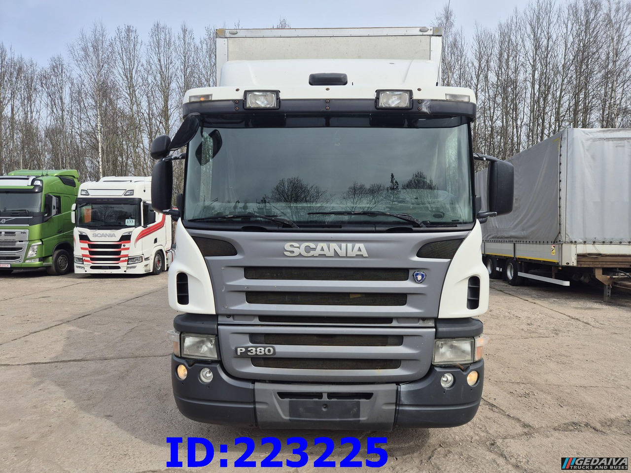 SCANIA P380 6x2 Open side box - Camion fourgon: photos 2 SCANIA P380 6x2 Open side box - Camion fourgon: photos 2