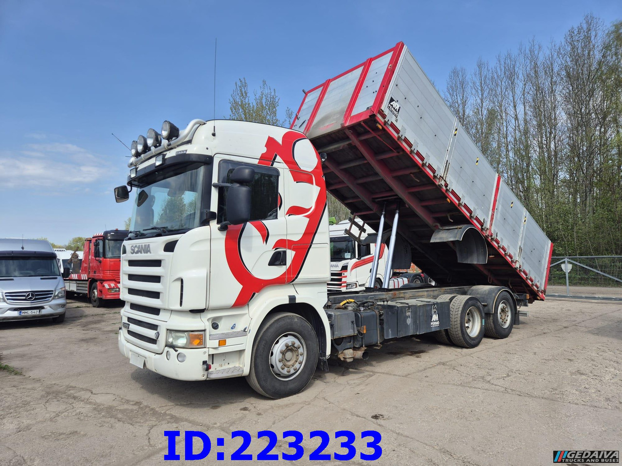 SCANIA R620 6x2 Euro5 - Camion benne: photos 1 SCANIA R620 6x2 Euro5 - Camion benne: photos 1