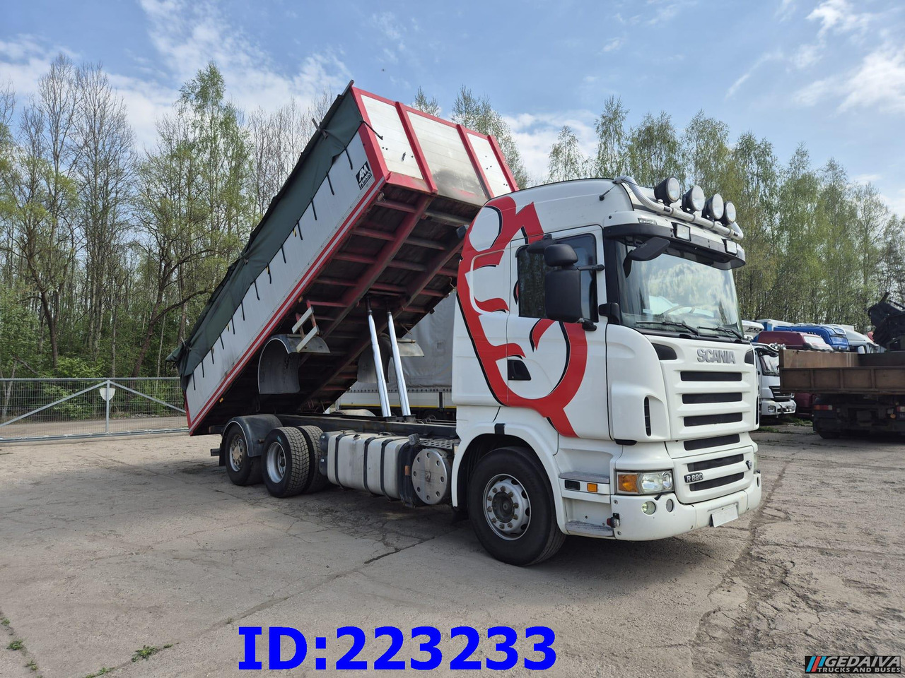 SCANIA R620 6x2 Euro5 - Camion benne: photos 4 SCANIA R620 6x2 Euro5 - Camion benne: photos 4