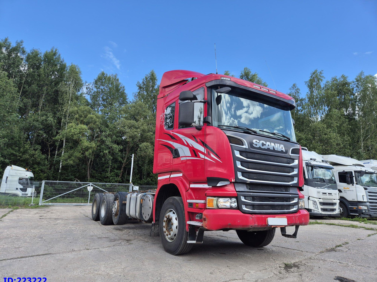 SCANIA R620 - 8x4 - Steering axle - Camion grumier: photos 4 SCANIA R620 - 8x4 - Steering axle - Camion grumier: photos 4