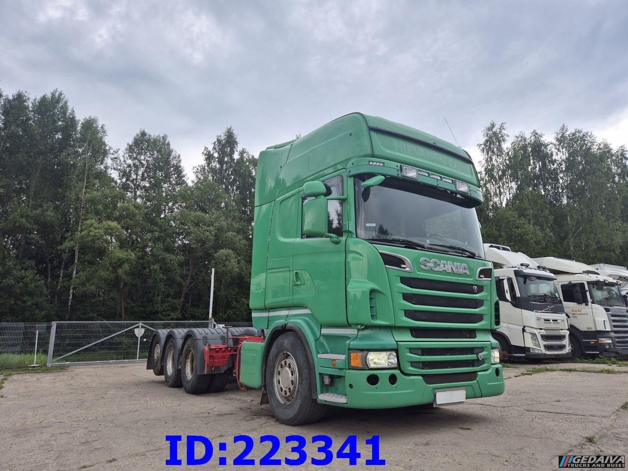 SCANIA R620 - 8x4 - Steering axle - Retarder - Châssis cabine: photos 4 SCANIA R620 - 8x4 - Steering axle - Retarder - Châssis cabine: photos 4