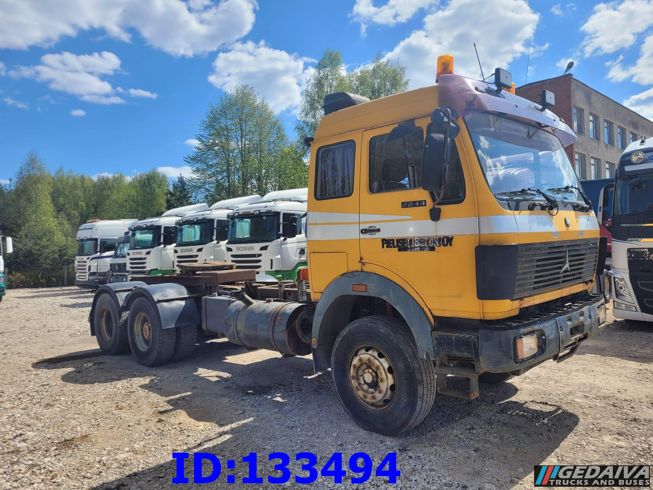 MERCEDES-BENZ SK 2544 6x2 - Manual - Full Steel - Tracteur routier: photos 4 MERCEDES-BENZ SK 2544 6x2 - Manual - Full Steel - Tracteur routier: photos 4