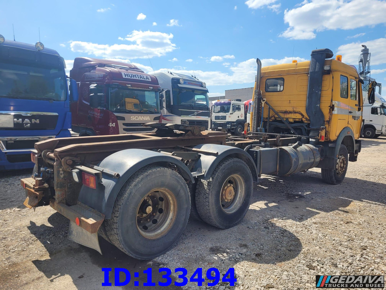 MERCEDES-BENZ SK 2544 6x2 - Manual - Full Steel - Tracteur routier: photos 5 MERCEDES-BENZ SK 2544 6x2 - Manual - Full Steel - Tracteur routier: photos 5