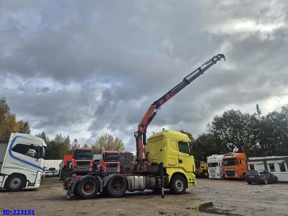 SCANIA R420 6x2 + Crane Palfinger PK23500 + Remote control - Tracteur routier: photos 5 SCANIA R420 6x2 + Crane Palfinger PK23500 + Remote control - Tracteur routier: photos 5