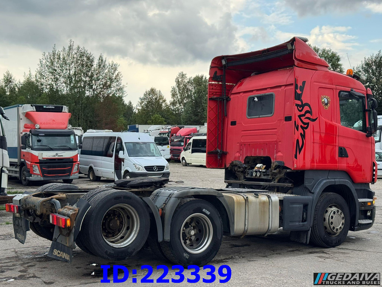 SCANIA R420 MANUAL 6x2 - Tracteur routier: photos 4 SCANIA R420 MANUAL 6x2 - Tracteur routier: photos 4