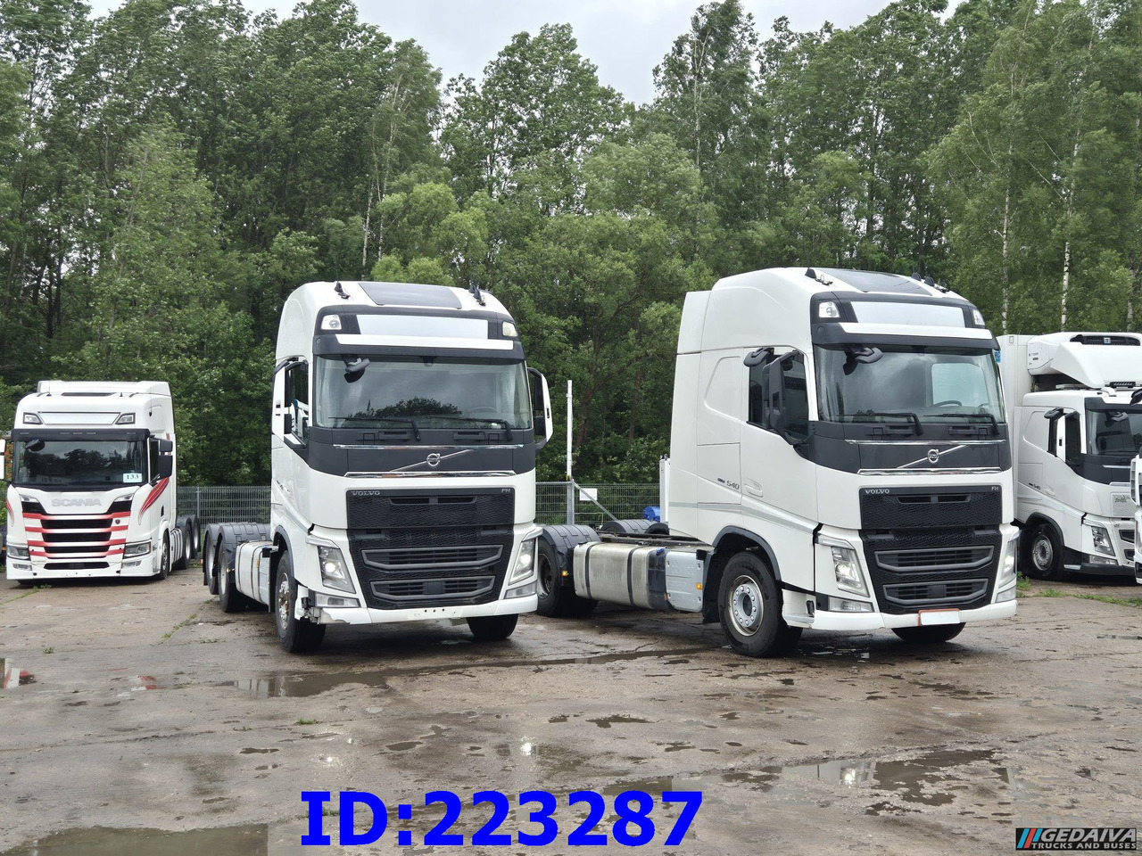 VOLVO FH13 540HP - 10 tyre (2pcs. available) - Châssis cabine: photos 2 VOLVO FH13 540HP - 10 tyre (2pcs. available) - Châssis cabine: photos 2