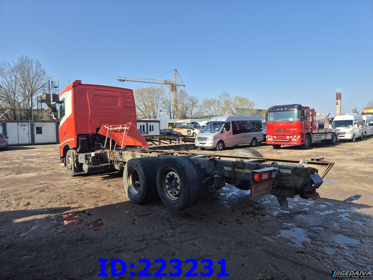 VOLVO FH13 540HP 6X2 Euro6 - Châssis cabine: photos 5 VOLVO FH13 540HP 6X2 Euro6 - Châssis cabine: photos 5